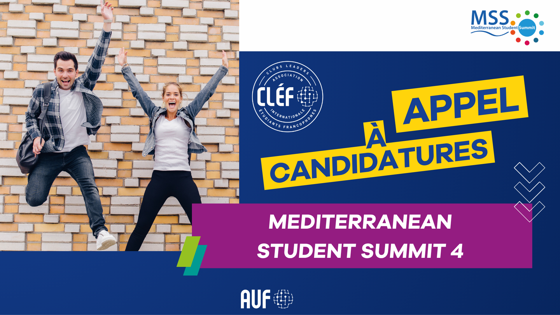 Appel à candidatures Méditerranean Student Summit
