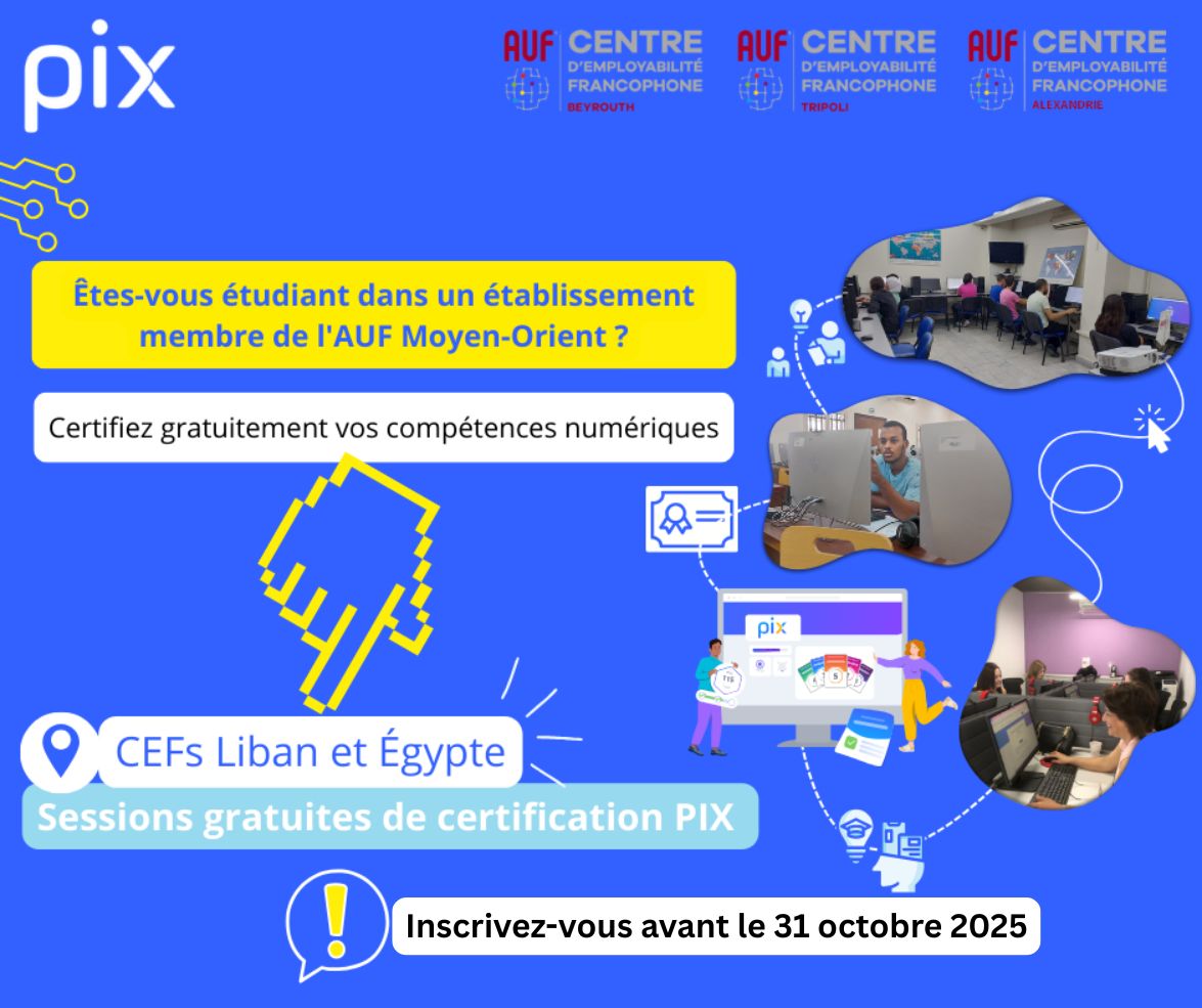 Inscrivez-vous avant le 31 octobre 2025